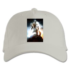 Baseball cap with Print The Elder Scrolls Hero Print - white
