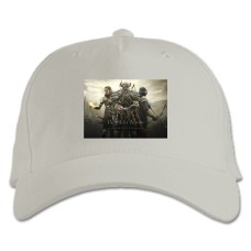 Baseball cap with Print The Elder Scrolls Heroes Print - white