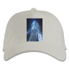 Baseball cap with Print The Elder Scrolls Ghost - white