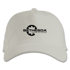 Baseball cap with Print The Elder Scrolls Bethesda - white