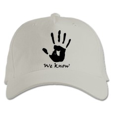 Baseball cap with Print The Elder Scrolls We Know - white