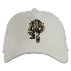 Baseball cap with Print The Elder Scrolls Dwemer Edition Print - white