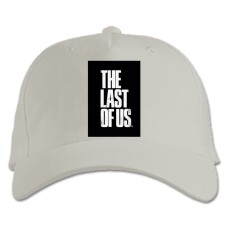 Baseball cap with Print The Last Of Us Logo - white
