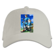 Baseball cap with Print The Legend Of Zelda Heroes - white