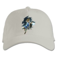 Baseball cap with Print The Legend Of Zelda Hero Archer - white