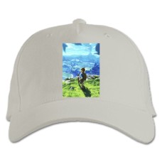 Baseball cap with Print The Legend Of Zelda Theme - white