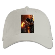 Baseball cap with Print Tomb Raider Heroes - white