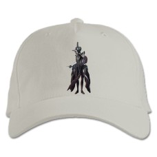 Baseball cap with Print Warframe Hero - white