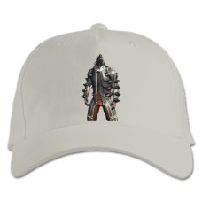 Baseball cap with Print Warframe Strong Hero - white