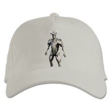 Baseball cap with Print Warframe Print - white