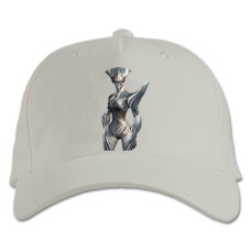 Baseball cap with Print Warframe Hero Print Theme - white