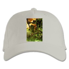 Baseball cap with Print Warhammer Print - white