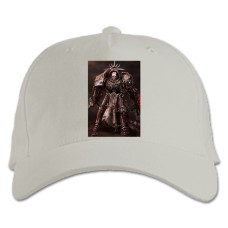 Baseball cap with Print Warhammer Hero - white