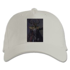Baseball cap with Print Warhammer Hero Print - white
