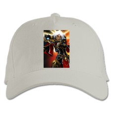 Baseball cap with Print Warhammer Theme Hero - white