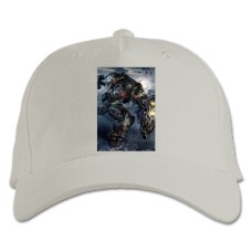 Baseball cap with Print Warhammer Strong Hero Print - white