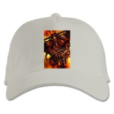 Baseball cap with Print Warhammer Strong Hero Theme - white