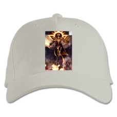 Baseball cap with Print Warhammer Angel - white