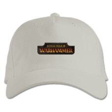 Baseball cap with Print Warhammer Logo - white