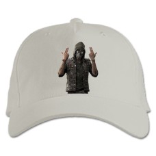 Baseball cap with Print Watch Dogs Hero - white