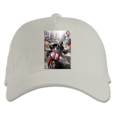 Baseball cap with Print Watch Dogs Theme - white