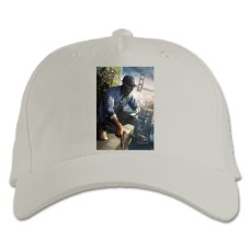 Baseball cap with Print Watch Dogs Theme Hero Print - white