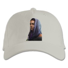 Baseball cap with Print Watch Dogs Girl - white