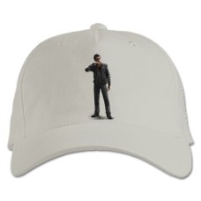 Baseball cap with Print Watch Dogs Strong Hero - white