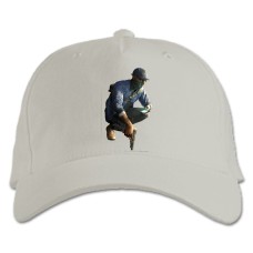 Baseball cap with Print Watch Dogs Theme Main Hero Print - white