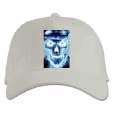 Baseball cap with Print Wolfenstein Print - white
