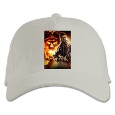 Baseball cap with Print Wolfenstein Heroes - white
