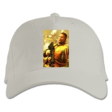 Baseball cap with Print Wolfenstein Hero Print - white