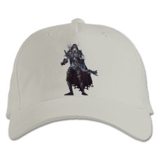Baseball cap with Print World Of Warcraft Sylvanas Windrunner - white