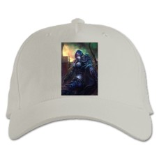 Baseball cap with Print World Of Warcraft Sylvanas Windrunner Hero - white