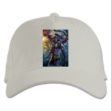 Baseball cap with Print World Of Warcraft Hero Illidan Stormrage - white