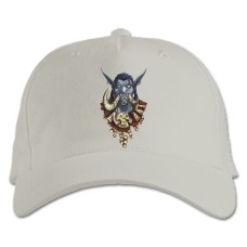 Baseball cap with Print World Of Warcraft Art Edition - white