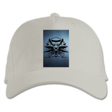 Baseball cap with Print The Witcher Print - white