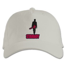 Baseball cap with Print The Weeknd 2 - white