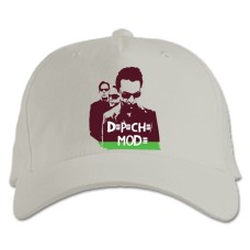 Baseball cap with Print Depeshe Mode 2 - white