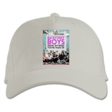 Baseball cap with Print Backstreet Boys 2 - white