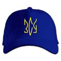 Baseball cap with Print Armed Forces coat of arms Ukraine - blue