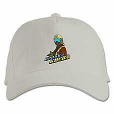 Baseball cap with Print The ghost of Kiev - white