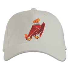 Baseball cap with Print Eagle Art - white