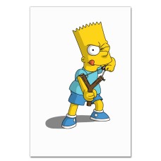 Notebooks A5 with print The Simpsons Bart Simpson -
