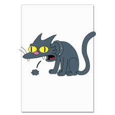Notebooks A5 with print The Simpsons Annoyed Grunt -