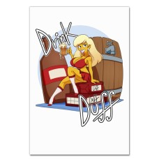 Notebooks A5 with print The Simpsons Drink Duff -