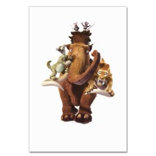 Notebooks A5 with print Ice Age Main Characters -