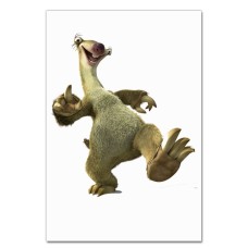 Notebooks A5 with print Ice Age Sid The Sloth -