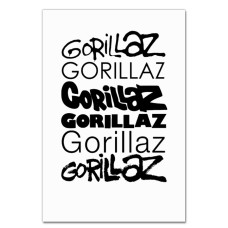 Notebooks A5 with print The Gorillaz 2 -