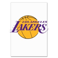 Notebooks A5 with print Lakers Logo -